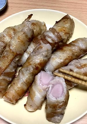 材料2つ！岩下の新生姜の豚バラ巻-レシピのメイン写真