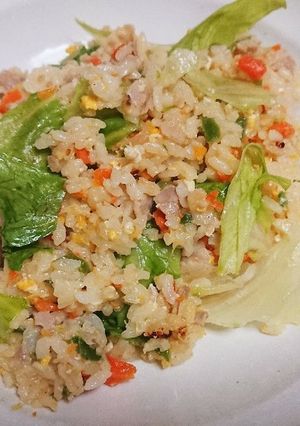 豚バラレタス炒飯☆-レシピのメイン写真