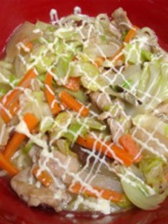 マヨネーズラーメン-レシピのメイン写真