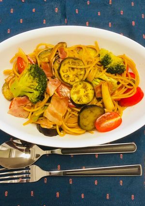 フライパンひとつでワンパンパスタ！-レシピのメイン写真
