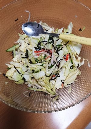 定番のキャベツ塩昆布♡アレンジ♡-レシピのメイン写真