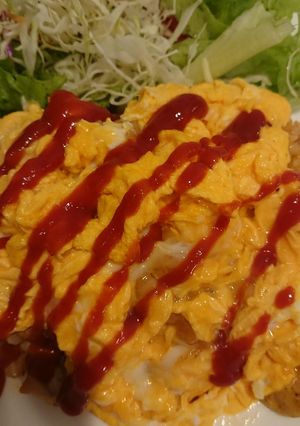 鶏肉ごろっとオムライス☆-レシピのメイン写真