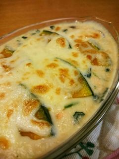 簡単!鮭とほうれん草のグラタン♪-レシピのメイン写真