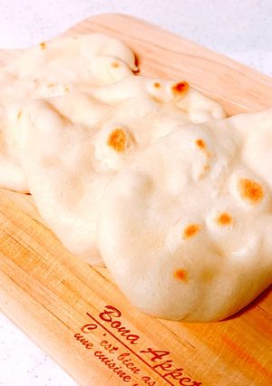 材料4つ！簡単！ナンのような餅せんべい！-レシピのメイン写真