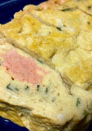 たらこと大葉入りだし巻き卵-レシピのメイン写真