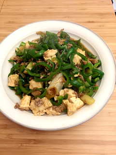 豆腐とネギの青椒肉絲-レシピのメイン写真
