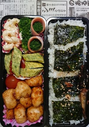 高校生男子弁当(^-^)25-レシピのメイン写真