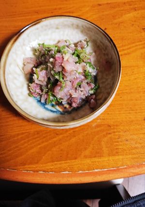 鯵のたたき-レシピのメイン写真