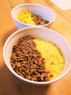 ☆スピードレシピ☆二色丼!-レシピのメイン写真