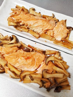 簡単 鮭とエリンギのホイル焼き♪*°-レシピのメイン写真