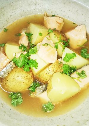 鮭の煮物（血管ダイエット1380）-レシピのメイン写真