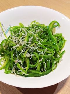 ピーマンとちりめんじゃこ炒め-レシピのメイン写真