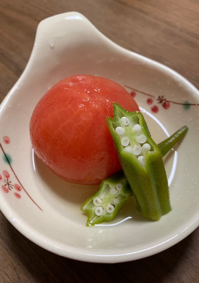 簡単おつまみ☆トマトの煮浸し！ひんやり-レシピのメイン写真