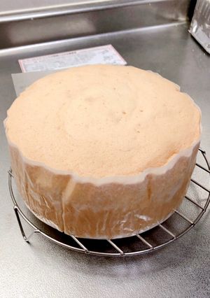 簡単スポンジケーキ♡15㎝(18㎝)-レシピのメイン写真