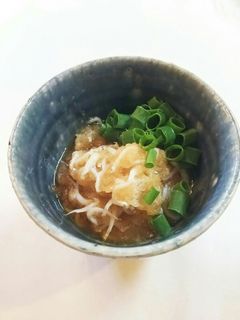 大根おろし しらす めんつゆ 小ネギ和え-レシピのメイン写真
