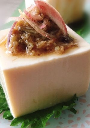 みょうが味噌で食べる冷ややっこ♪-レシピのメイン写真
