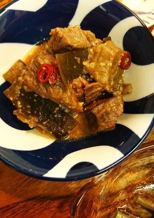 牛角切り味噌煮-レシピのメイン写真