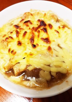 パンいらず!!和風オニオングラタンスープ-レシピのメイン写真