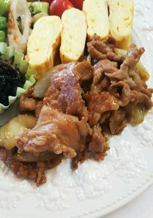 豚肉 玉葱 めんつゆ 生姜焼き-レシピのメイン写真