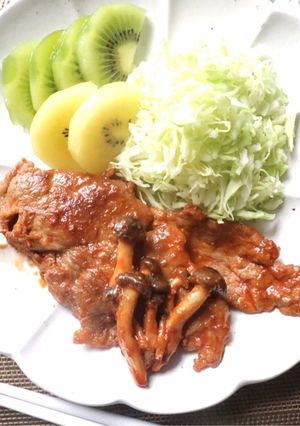 ポークケチャップ(冷凍保存に☆)-レシピのメイン写真