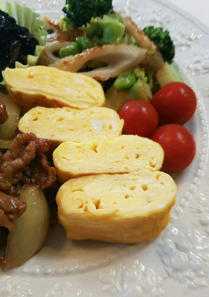 だし巻き玉子 白だし-レシピのメイン写真