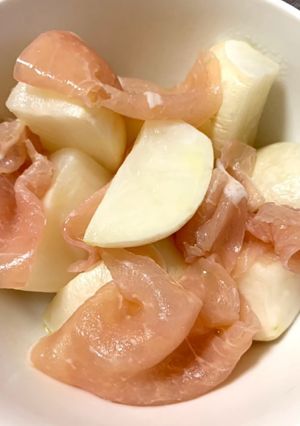 ［副菜】焼きカブの生ハムサラダ-レシピのメイン写真