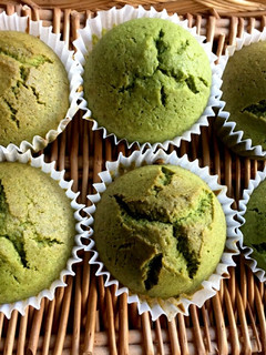 シンプル☆米粉の抹茶マフィン-レシピのメイン写真