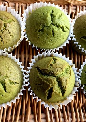 シンプル☆米粉の抹茶マフィン-レシピのメイン写真