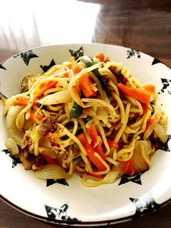 簡単!節約塩焼きそば♥-レシピのメイン写真