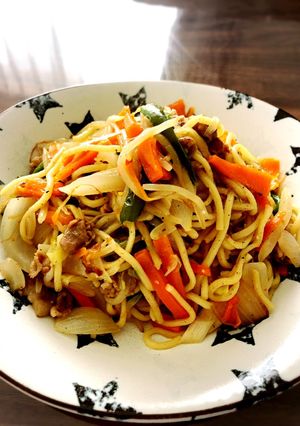 簡単!節約塩焼きそば♥-レシピのメイン写真