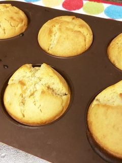卵なし!ふんわりはちみつマフィン♪-レシピのメイン写真