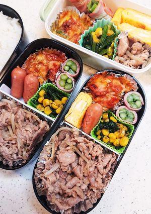 肉好き男子お弁当63-レシピのメイン写真