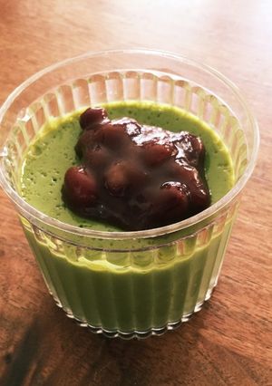 抹茶豆乳プリン アガーで-レシピのメイン写真
