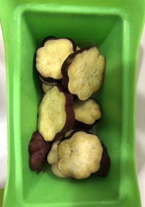 レンチン サツマイモのしっとり煮-レシピのメイン写真