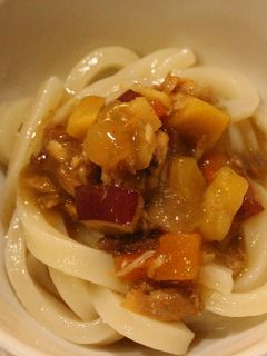 1分で出来る和風カレーうどん-レシピのメイン写真
