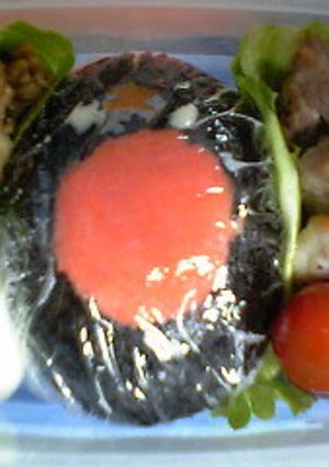 大人のキャラ弁　○●ブラックホール●○-レシピのメイン写真