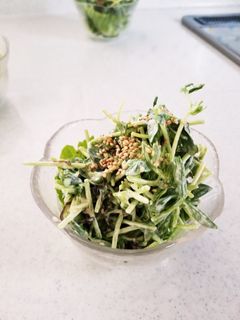 ☆豆苗マヨ和え☆-レシピのメイン写真