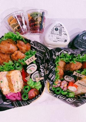 唐揚げ弁当☆-レシピのメイン写真