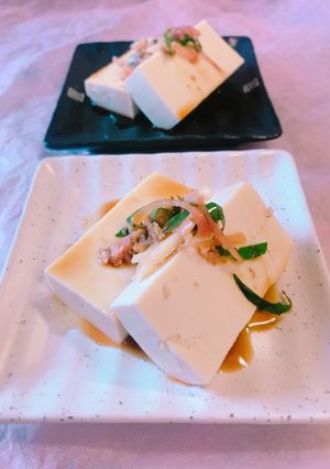 和風香味ソースであっさり✨冷奴-レシピのメイン写真