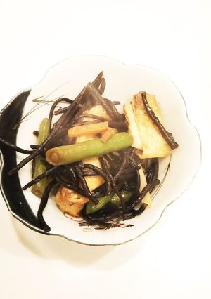 茎ひじきの炒め煮-レシピのメイン写真