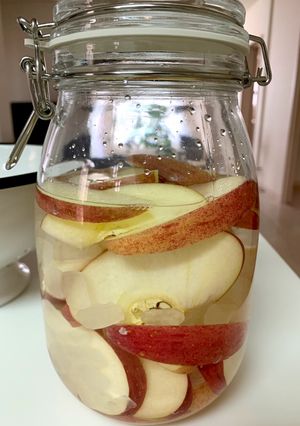 ざく切りりんご酒-レシピのメイン写真