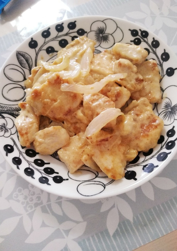 簡単♪鶏むね肉の味噌マヨ炒め-レシピのメイン写真