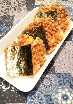 サクサク納豆チーズのカルシウムせんべい-レシピのメイン写真