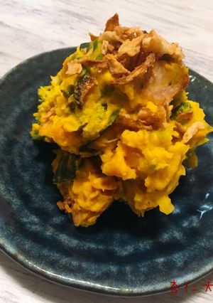 低糖質かぼちゃサラダ-レシピのメイン写真