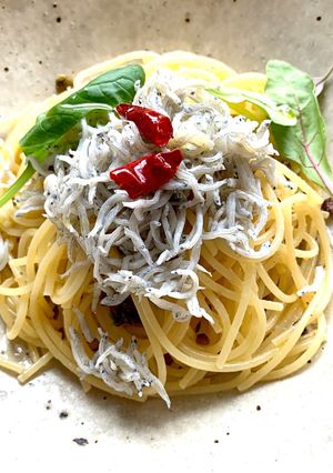 レモン香る★簡単しらすとアンチョビパスタ-レシピのメイン写真