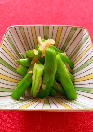 ガリといんげんの サッパリ和え物-レシピのメイン写真