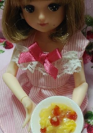 リカcサイズ♡ソフバン*トマトたまご炒め-レシピのメイン写真