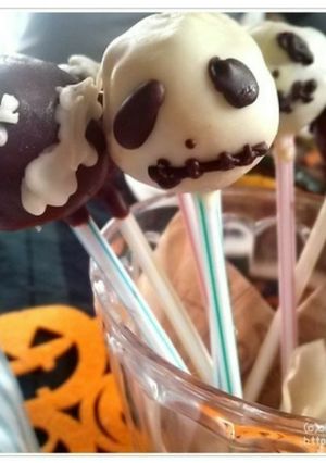ジャックスケリントンのケーキポップ-レシピのメイン写真