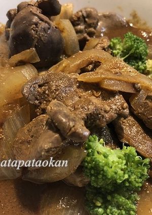 鶏レバーのカレーケチャップ煮-レシピのメイン写真