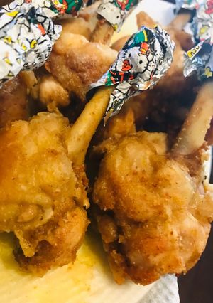 手羽元でチューリップ唐揚げ♡冷凍可-レシピのメイン写真